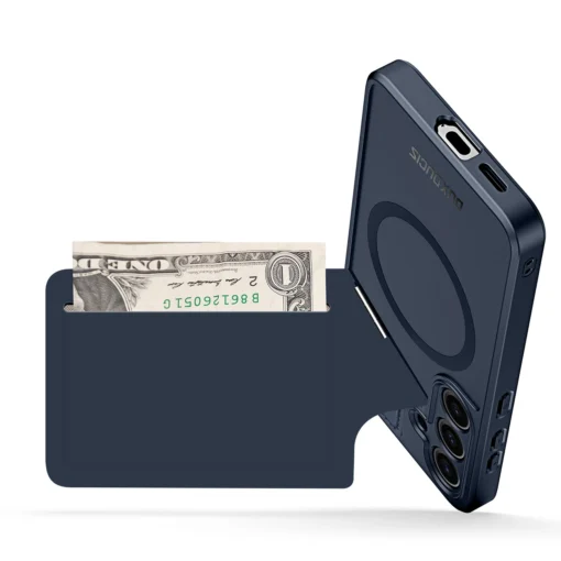 Samsung S24 umbris 3in1 MagSafe Wallet RFID Dux Ducis Rafi sinine 10