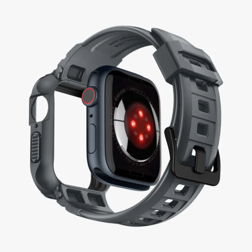 Apple Watch 4445 mm rihm Rugged Armor Pro silikoonist hall 2