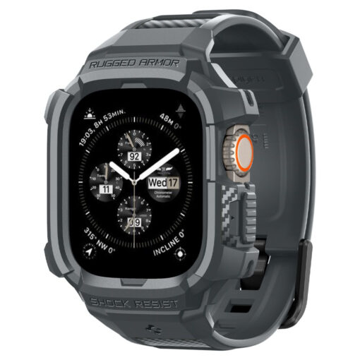 Apple Watch 49 mm rihm Rugged Armor Pro silikoonist hall 1