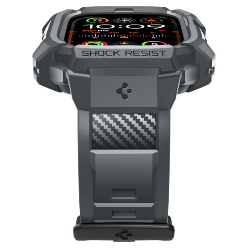 Apple Watch 49 mm rihm Rugged Armor Pro silikoonist hall 4