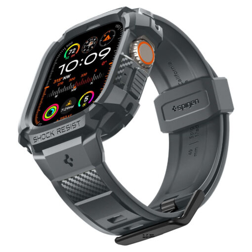 Apple Watch 49 mm rihm Rugged Armor Pro silikoonist hall 6