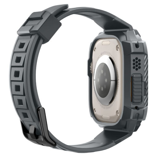 Apple Watch 49 mm rihm Rugged Armor Pro silikoonist hall 8