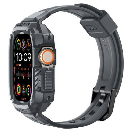 Apple Watch 49 mm rihm Rugged Armor Pro silikoonist hall 9