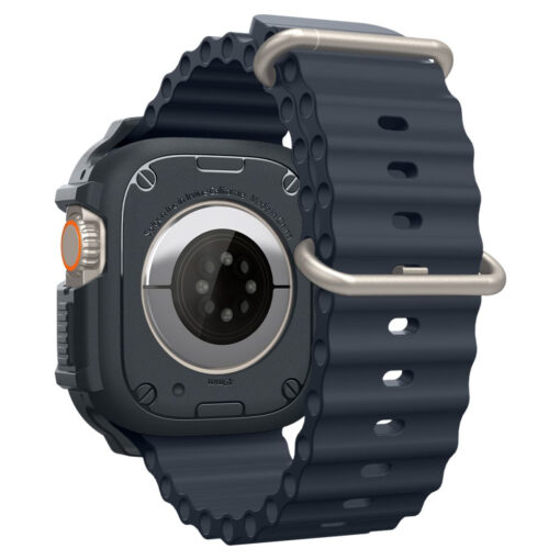 Apple Watch 49 mm rihm Rugged Armor silikoonist hall 3