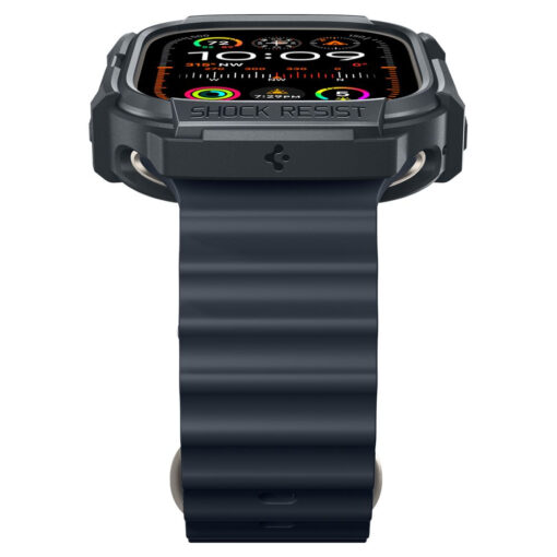 Apple Watch 49 mm rihm Rugged Armor silikoonist hall 4