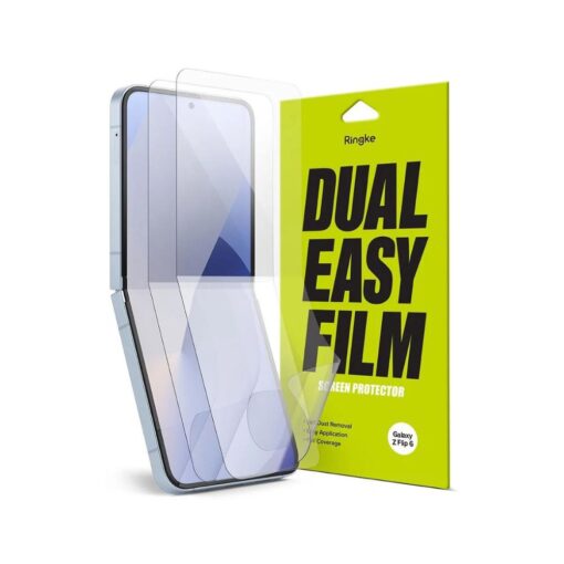 Samsung Galaxy Z Flip 6 Ringke Dual Easy Film kaitsekile 2 tk 2