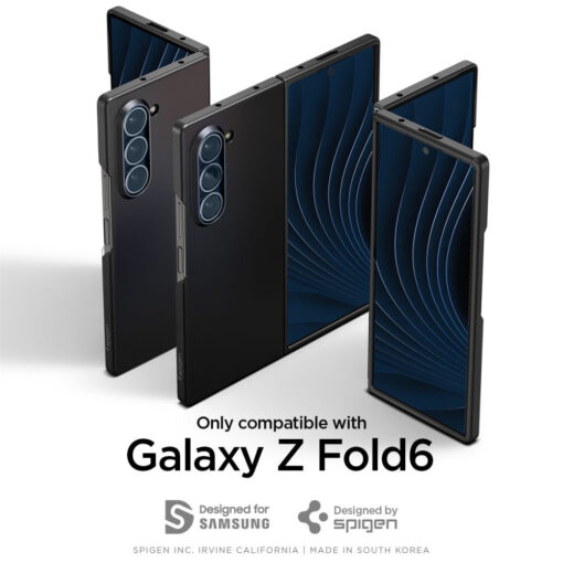 Samsung Galaxy Z Fold6 Spigen Airskin plastikust must 8