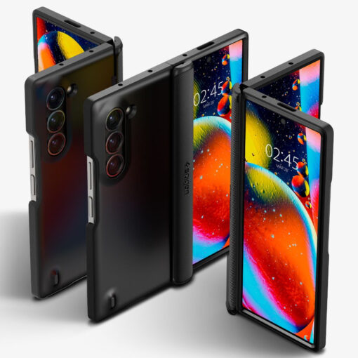 Samsung Galaxy Z Fold6 Spigen Slim Armor Pro plastikust ja silikoonist must 8