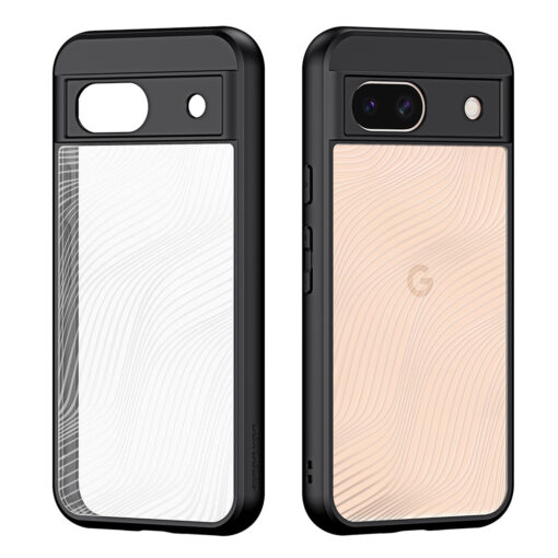 Google Pixel 8a Dux Ducis Aimo Series umbris silikoonist ja plastikust Must 1