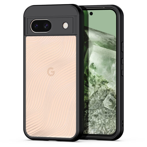 Google Pixel 8a Dux Ducis Aimo Series umbris silikoonist ja plastikust Must