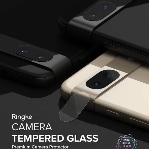 Google Pixel 8a Ringke Camera Protector Glass 3 PAKK Clear 5