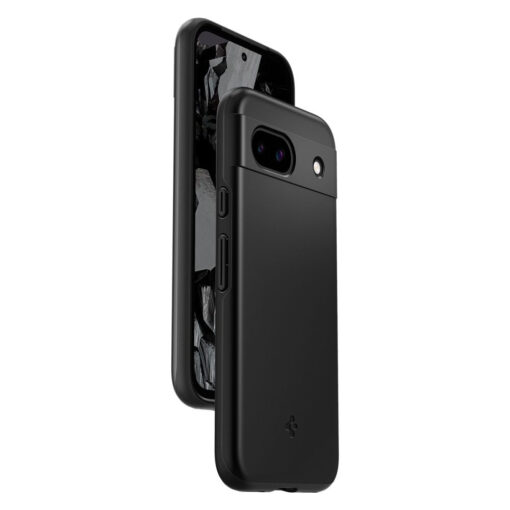 Google Pixel 8a Spigen Thin Fit umbris silikoonist Must 2