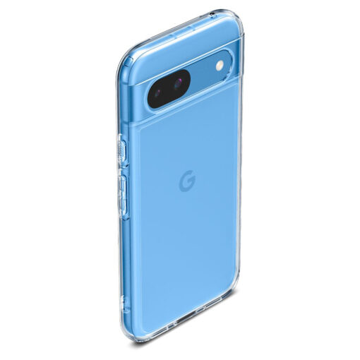 Google Pixel 8a Spigen Ultra Hybrid umbris silikoonist servade ja plastikust tagusega Clear 4