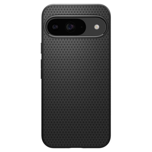 Google Pixel 9 9 Pro Spigen Liquid Air umbris silikoonist Matte Black 1