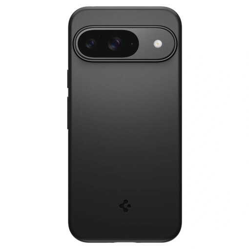 Google Pixel 9 9 Pro Spigen Thin Fit umbris silikoonist Must 1