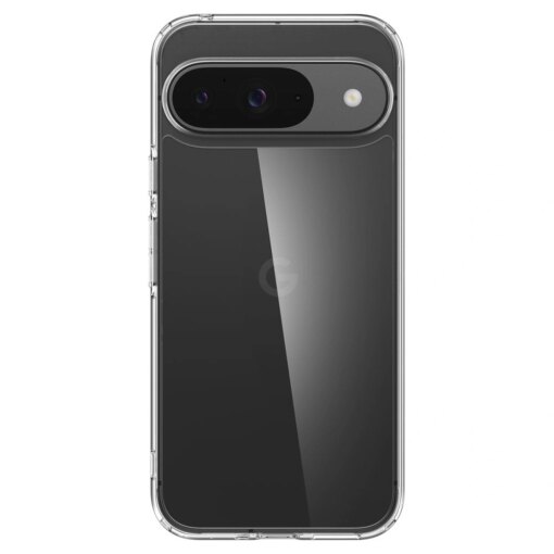 Google Pixel 9 9 Pro Spigen Ultra Hybrid umbris silikoonist servade ja plastikust tagusega Crystal Clear 7