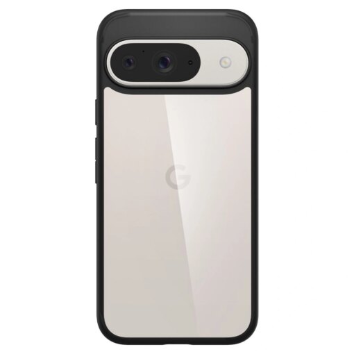 Google Pixel 9 9 Pro Spigen Ultra Hybrid umbris silikoonist servade ja plastikust tagusega Matte Black 4