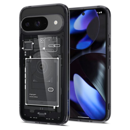 Google Pixel 9 9 Pro Spigen Ultra Hybrid umbris silikoonist servade ja plastikust tagusega Zero One