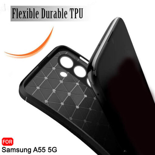 Google Pixel 9 Pro XL CarbonFiber umbris silikoonist Must 3