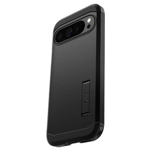 Google Pixel 9 Pro XL Spigen Tough Armor umbris silikoonist ja plastikust Must 7