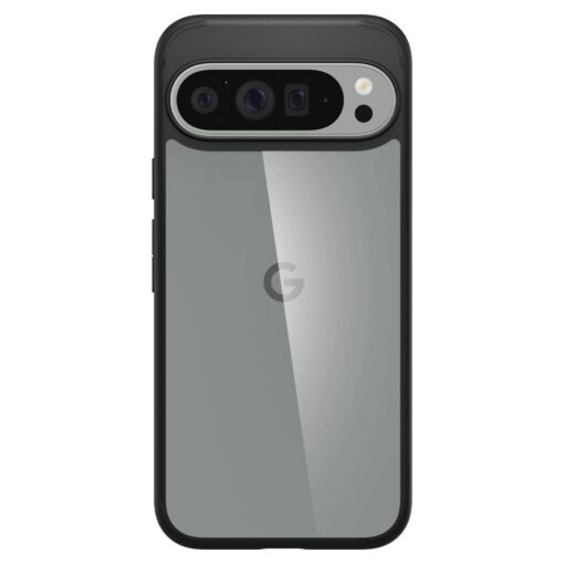 Google Pixel 9 Pro XL Spigen Ultra Hybrid umbris silikoonist servade ja plastikust tagusega Matte Black 4