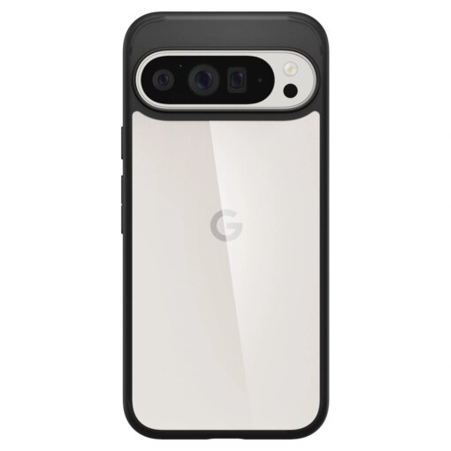 Google Pixel 9 Pro XL Spigen Ultra Hybrid umbris silikoonist servade ja plastikust tagusega Matte Black 5