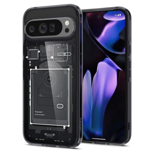 Google Pixel 9 Pro XL Spigen Ultra Hybrid umbris silikoonist servade ja plastikust tagusega Zero One 1