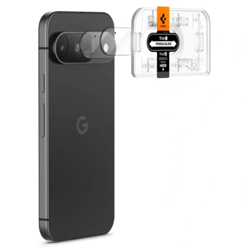 Google Pixel 9 Spigen Optik.tr ez Fit kaamera kaitseklaas 2tk 10