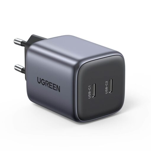 Laadija Ugreen Nexode GaN 2xUSB C 45W must