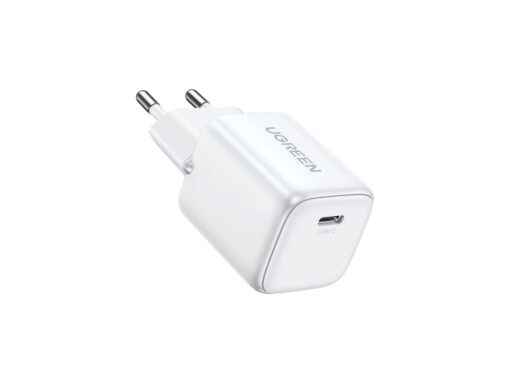 Laadija Ugreen Nexode GaN USB C 20W valge