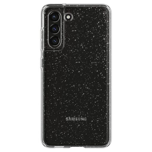 Samsung Galaxy S21 FE 5G SparkleSkin umbris silikoonist servade ja plastikust tagusega Clear 1