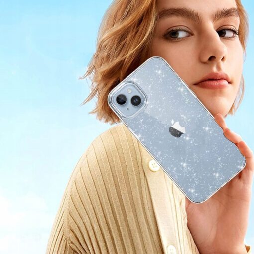 Samsung Galaxy S24 SparkleSkin MagSafe Series umbris silikoonist servade ja plastikust tagusega Clear 1