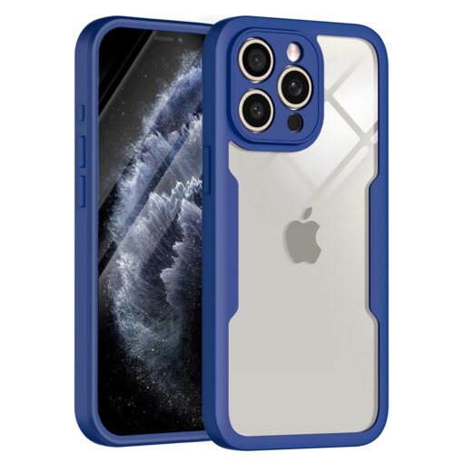 iPhone 11 Pro 360° CV silikoonumbris sinine