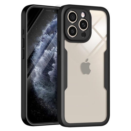 iPhone 11 Pro Max 360° CV silikoonumbris must