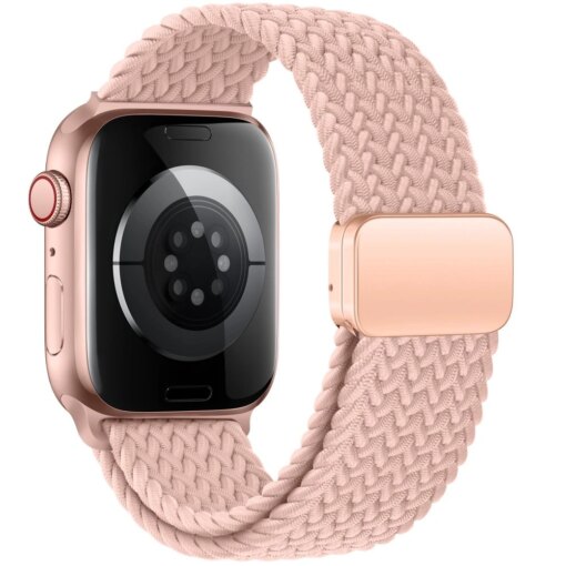 Apple Watch rihm Nylonmag nailonist dusty rose 1 1