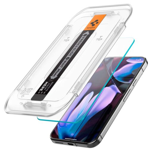 Google Pixel 9 9 PRO kaitseklaas Spigen GLAS.tR ez Fit 2tk 1