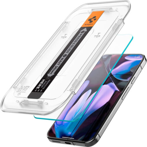 Google Pixel 9 PRO XL kaitseklaas Spigen GLAS.tR ez Fit 2tk 1