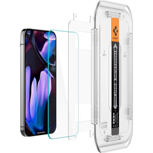 Google Pixel 9 PRO XL kaitseklaas Spigen GLAS.tR ez Fit 2tk 4