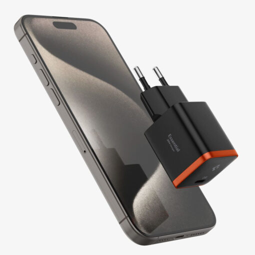 Spigen EE301EU seinadapter Arcstation Essential USB C 30W must 2