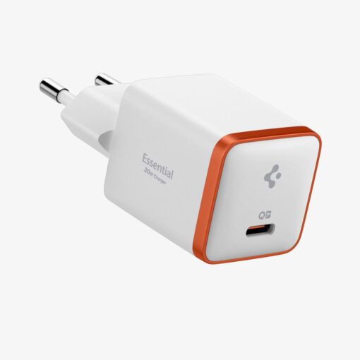 Spigen EE301EU seinadapter Arcstation Essential USB C 30W valge 1