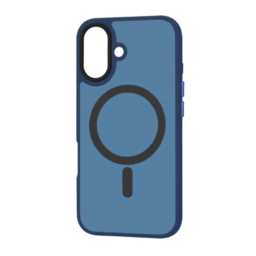 iPhone 16 PLUS umbris silikoonist HaloFrost MagSafe Deep Blue 3