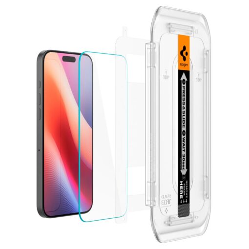 iPhone 16 PRO MAX kaitseklaas Spigen GLAS.tR ez Fit 2tk 5