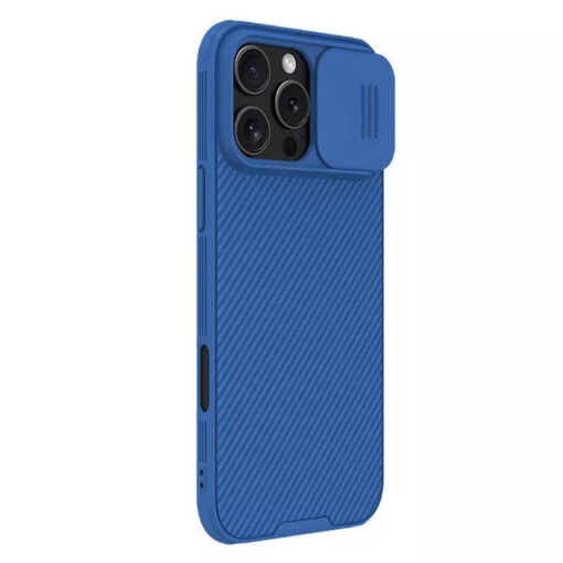 iPhone 16 PRO MAX umbris Nillkin CamShield PRO MagSafe plastikust taguse ja silikoonist raamiga blue 2