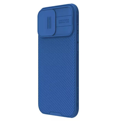 iPhone 16 PRO MAX umbris Nillkin CamShield PRO MagSafe plastikust taguse ja silikoonist raamiga blue 3