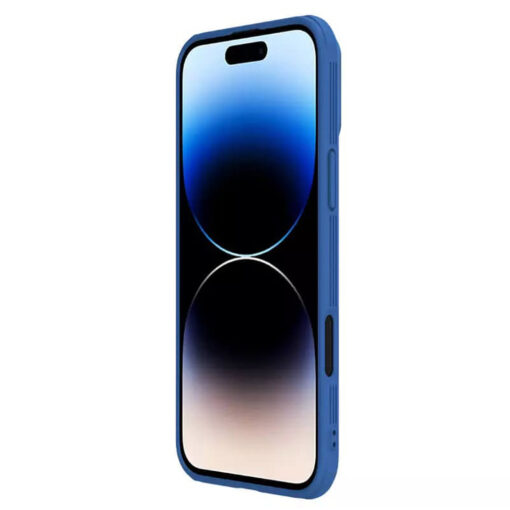 iPhone 16 PRO MAX umbris Nillkin CamShield PRO plastikust taguse ja silikoonist raamiga blue 5