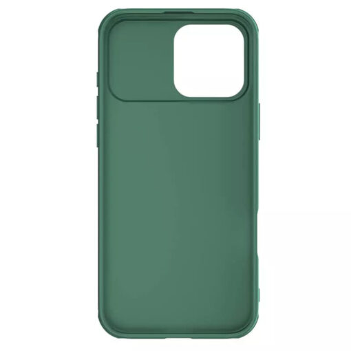 iPhone 16 PRO MAX umbris Nillkin CamShield PRO plastikust taguse ja silikoonist raamiga green 1