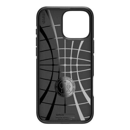iPhone 16 PRO MAX umbris Spigen Core Armor plastikust taguse ja silikoonist raamiga must 2