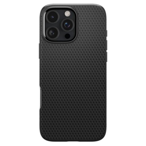 iPhone 16 PRO MAX umbris Spigen Liquid Air silikoonist matte black 3