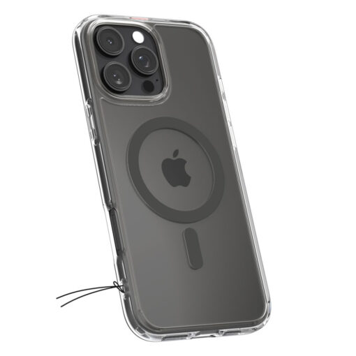 iPhone 16 PRO MAX umbris Spigen Ultra Hybrid MagSafe Graphite plastikust taguse ja silikoonist raamiga labipaistev 1