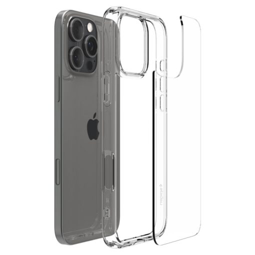 iPhone 16 PRO MAX umbris Spigen Ultra Hybrid plastikust taguse ja silikoonist raamiga labipaistev 1